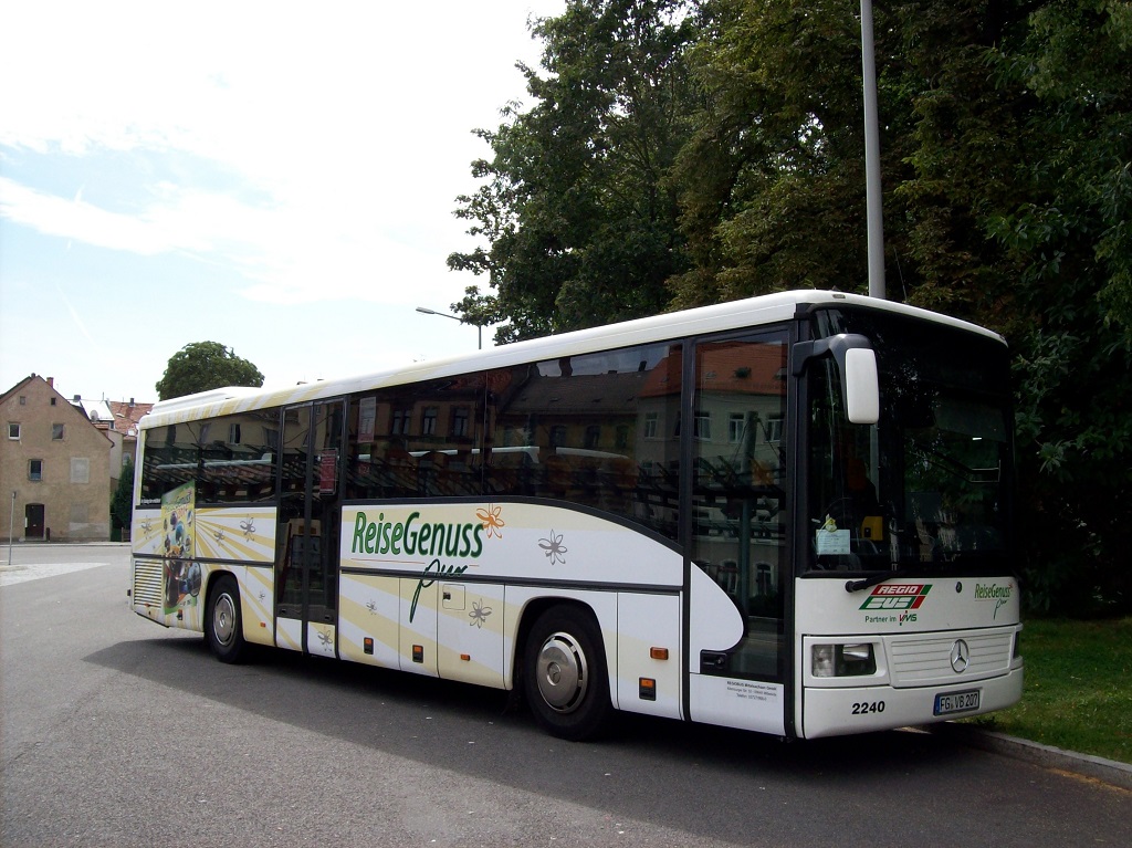 MB O 550 - FG VB 207 - Wagen 2240 - in Freiberg, Busbahnhof - am 10-August-2014